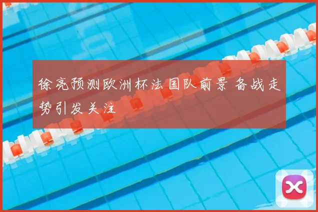 徐亮预测欧洲杯法国队前景 备战走势引发关注